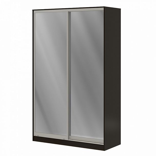 Шкаф купе 1,5 м с двумя зеркальными дверями "Система-M" ПК-ШК-КМШ240х150СЗ2-В1-179 дуб ферраре - Вид 1