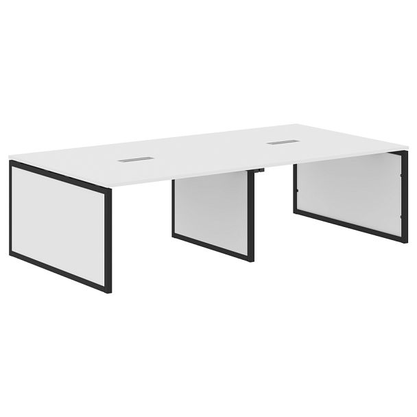 Конференц стол XQPSCT 2714 Белый/Антрацит 2720х1406х750 XTEN-QP - Вид 1