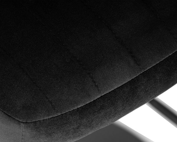 Стул барный DOBRIN CHARLY BLACK (черный велюр (MJ9-101)) - Вид 7