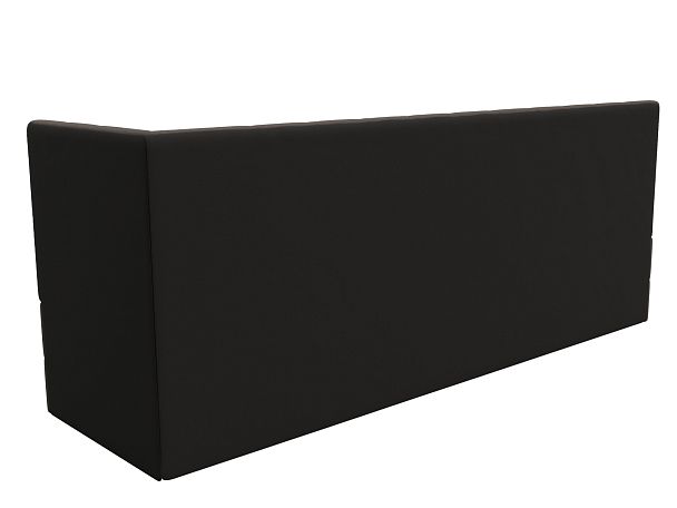 Диван кухонный Бриз с углом справа Рогожка коричневый - Вид 6