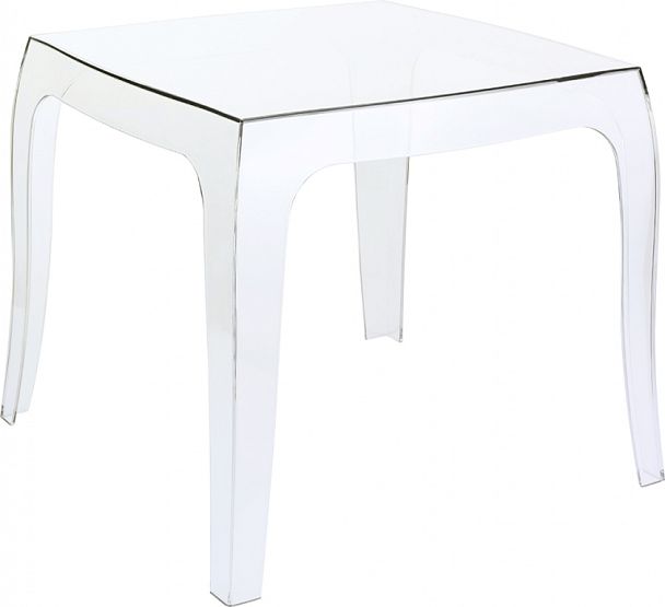 Столик прозрачный журнальный Siesta Contract Queen - Вид 1