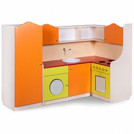 Игровая зона Кухня с холодильником ИК-001 - Фото предпросмотра