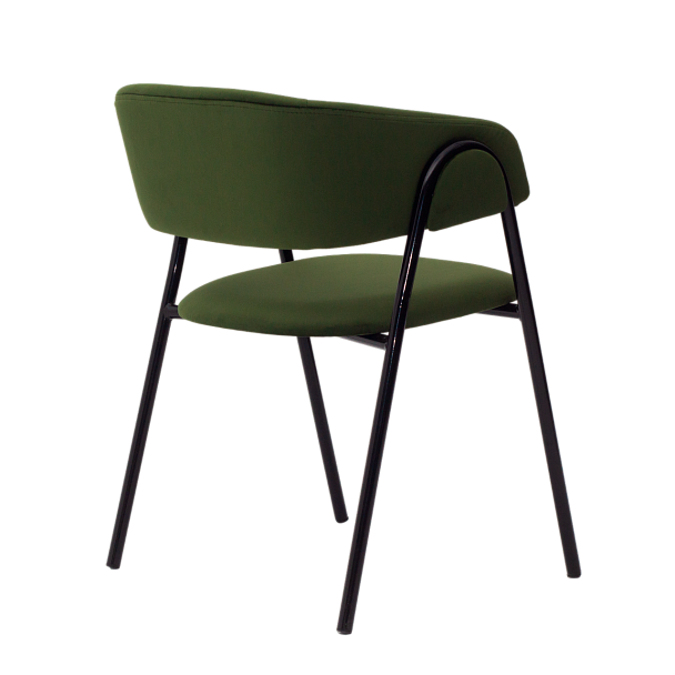 Стул Gabana, велюр Каталана 14, каркас RAL черный глянец - Вид 4