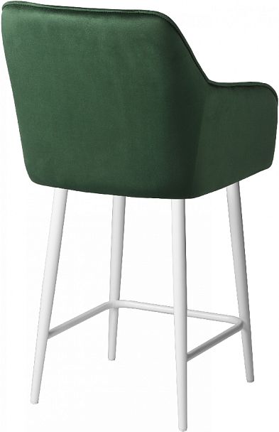 Комплект полубарных поворотных кресел Мони К, Confetti deep forest/белый, 4 шт. - Вид 5