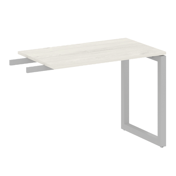 Metal System Quattro Приставной элемент на О-образном м/к 50БО.ПР-3 Дуб наварра/Серый металл 1000*600*750 - Вид 1