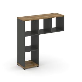 Concept Надставка низкая CN.NN-001 Сандал Янтарный/Антрацит/Металл Антрацит 1099*365*1130 - Фото предпросмотра