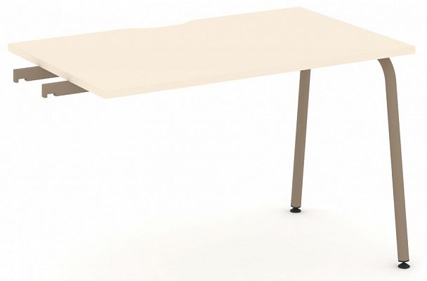 Стол приставка к опорным тумбам "ESTETICA" ES.SPR-2-VK Сатин - Вид 1