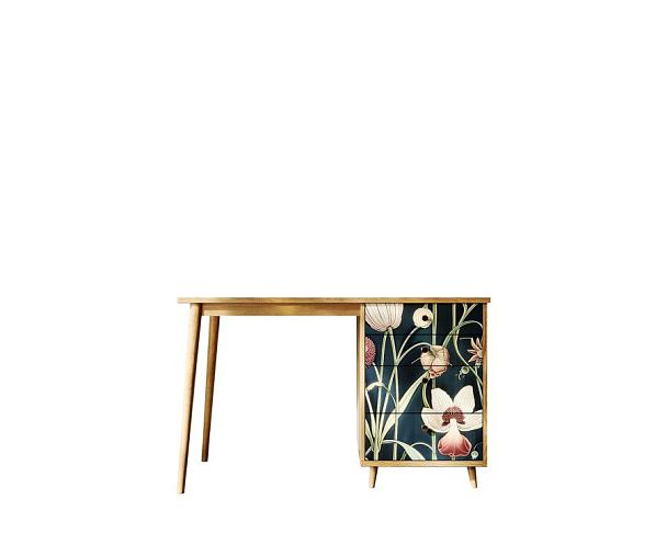 Стол рабочий Berber с одной тумбой арт BB31/Print_54 - Вид 1