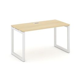 Стайл Проджект Стол письменный SN-5O.SP-004 Акация Лорка/Металл Белый 1580*600*750 - Фото предпросмотра