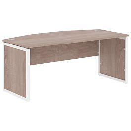 Стол руководителя XQPET 189 Дуб Сонома/Белый 1800х914х750 XTEN-QP - Фото предпросмотра