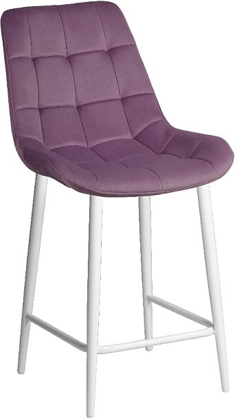 Комплект полубарных стульев Эйден, Confetti lilac/белый, 3 шт. - Вид 3