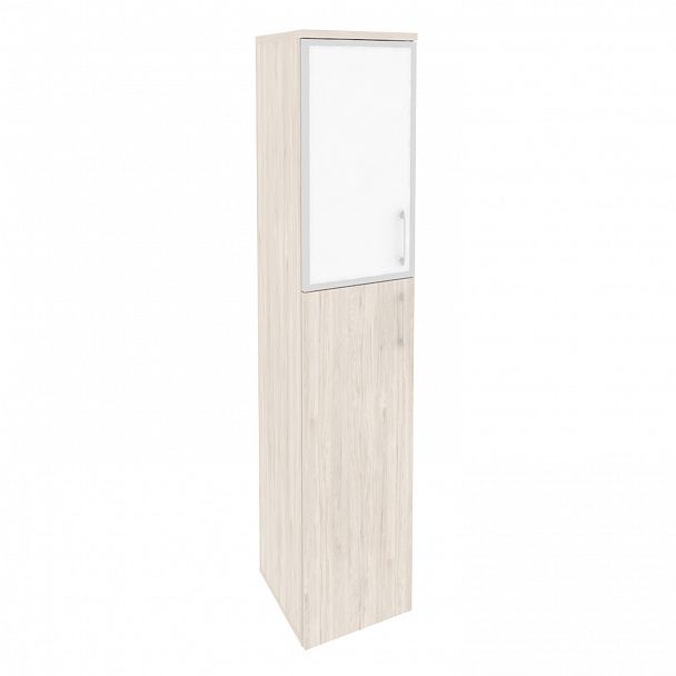 Шкаф "Onix" O.SU-1.7R white/black денвер светлый - Вид 2