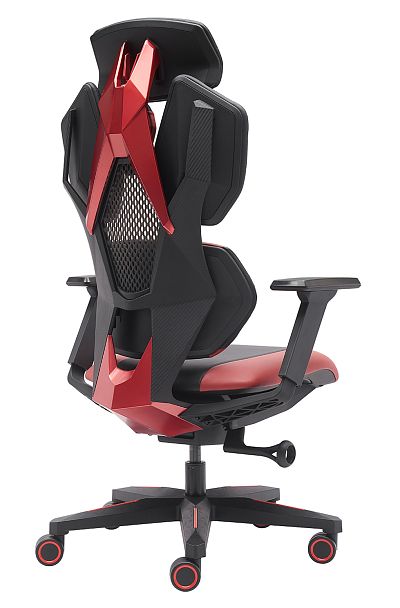 Геймерское кресло Everprof Tiger Экокожа Красный - Вид 4