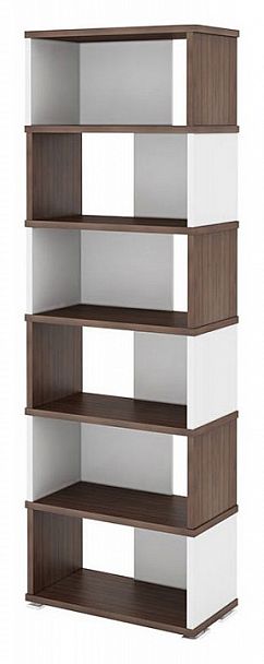 Стеллаж СБ-10/6 Белый/Шамони - Вид 1