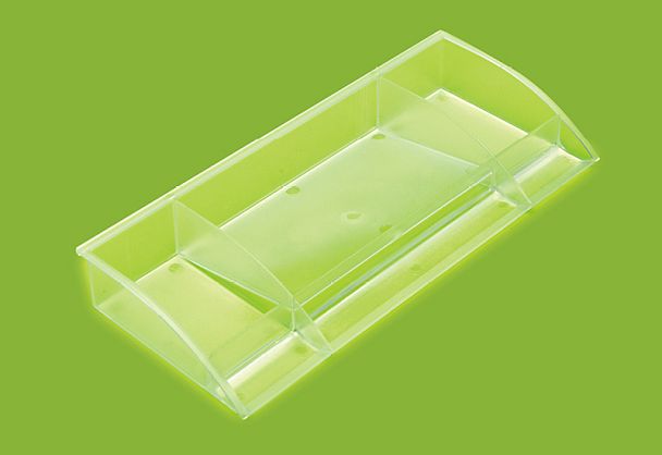 Навесной лоток для канцелярии "Тандем-Т"  ПК-АСС-ЛТН29Х13/НЭ-В1-00 без цвета - Вид 1