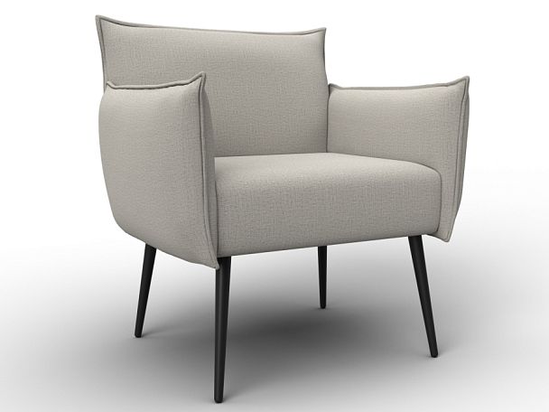 Кресло Лига-083 Рогожка бежевый - Вид 1