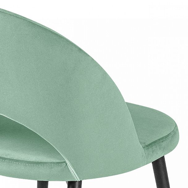 Комплект кухонных стульев Рэди мятный велюр/черный, 3 шт. - Вид 9