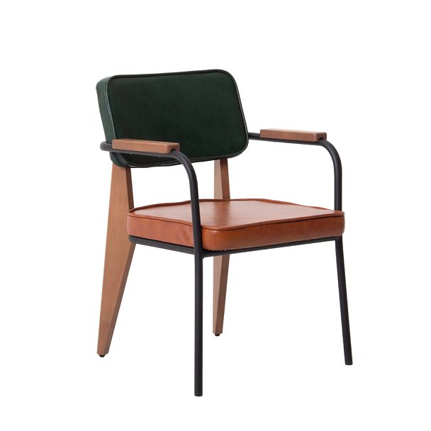 Стул Mix, сиденье экокожа Mango 8967, спинка экокожа mango 3050 - Вид 2