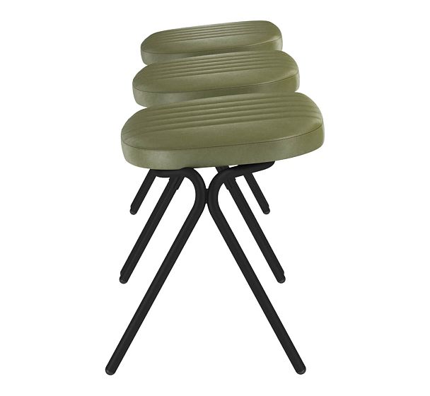 Скамья Sheffilton SHT-ST85-C1/S186 оливковый/черный муар - Вид 3