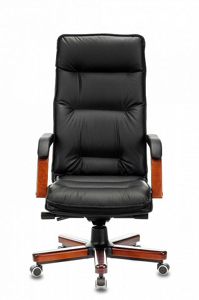 Кресло для руководителя T-9927WALNUT/BLACK - Вид 2
