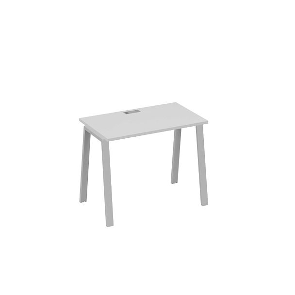 Стол письменный на металлокаркасе TRE A4 А4 Б3 002 БП серый / металлокаркас серый - Вид 1