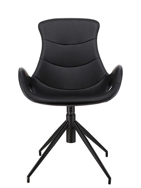 Обеденное кресло Everprof Freedom (Фридом) Экокожа Черный - Вид 2