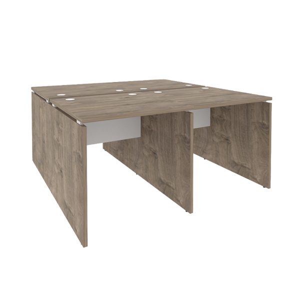 Onix Рабочая станция O.D.RS-4.0.8 Тиквуд темный/Белый бриллиант 1560*1635*750 - Вид 1