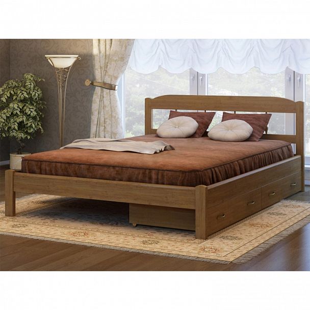 Кровать "Дачная-2 180" береза - Вид 2