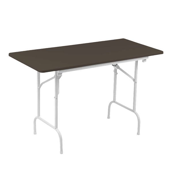 Стол Лидер 1, 1200х800 мм, венге, каркас белый - Вид 1