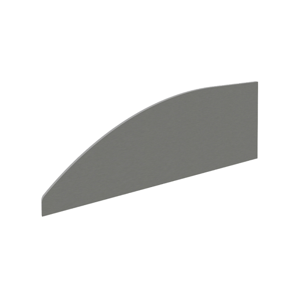 Riva Экран А.ЭКР-2.1 Металлик 1200*450*18 - Вид 1