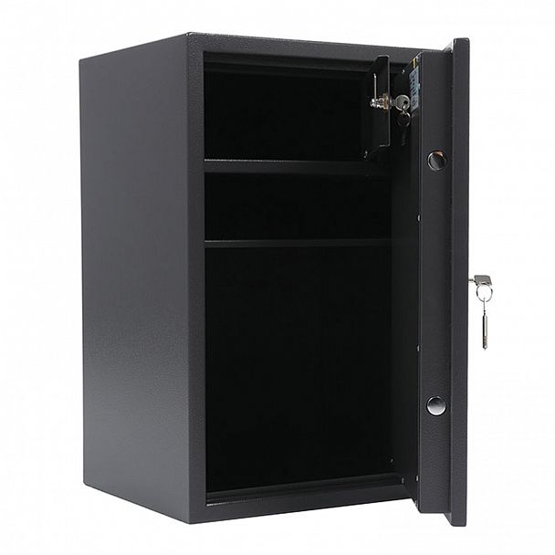 Сейф AIKO "TSN-65Т", 650х435x360 мм, 28 кг, ключевой замок, полка, трейзер, крепление к полу, TSN-65T - Вид 2