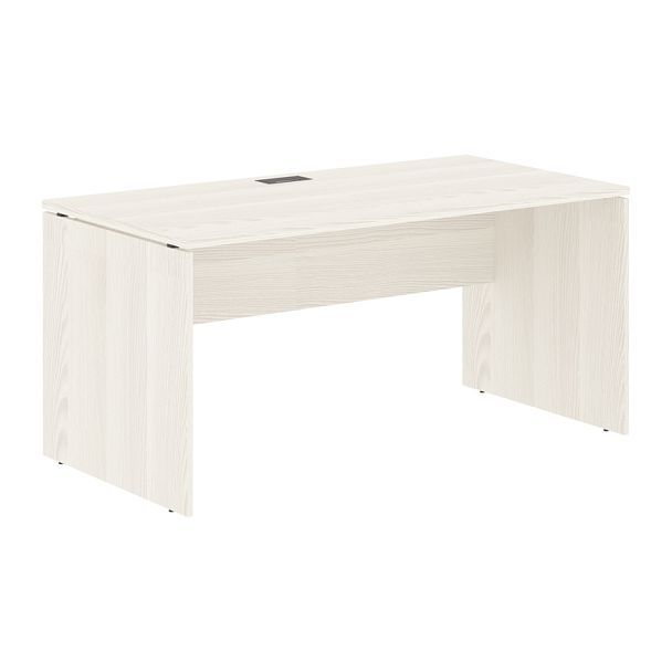 Стол прямой EDST 1580 Ясень Траун/Мокко 1560х800х750 EDIS - Вид 1