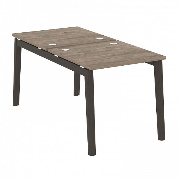 Рабочая станция "Onix wood" OW.D.RS-2.0.8 тиквуд темный/дуб темный - Вид 1