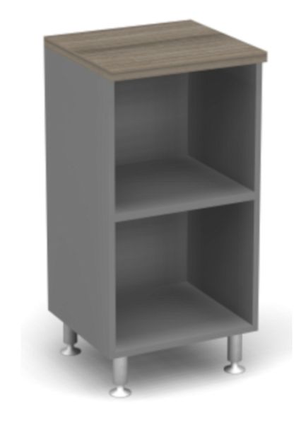 Стеллаж открытый Берлин Дрифтвуд/Серый ШО2-45 - Вид 1