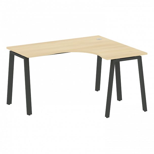 Стол "Metal System" БА.СА-3 акация/антрацит - Вид 1