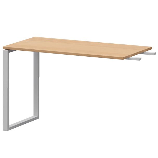 Бриф-приставка на металлокаркасе АМ.О-120.60 Ольха/Белый 1200x600x760 Арго-М - Вид 1