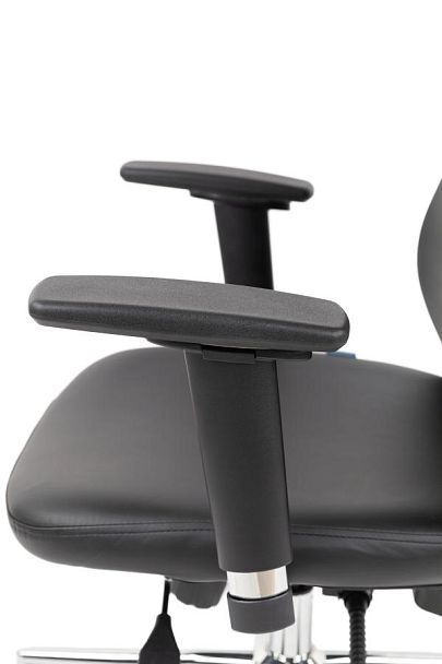 Офисное кресло Chairman 500LUX Россия экокожа черный - Вид 11