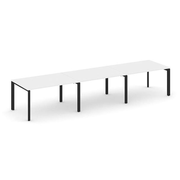 Style Project Next Стол переговорный SN-59P.SPRG-021.3 Белый/Металл Черный 2940*980*750 - Вид 1