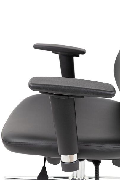 Офисное кресло Chairman 500LUX Россия экокожа черный - Вид 12