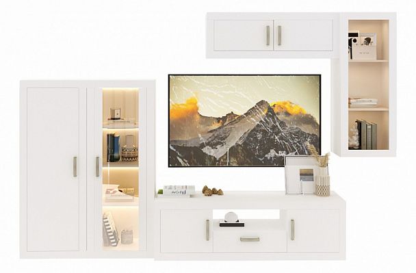 Набор для гостиной Toivo ГСТ 2 Белый - Вид 1