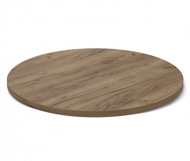 Стол Sheffilton SHT-TU25/TT 90 ЛДСП черный муар/дуб галифакс табак - Вид 3