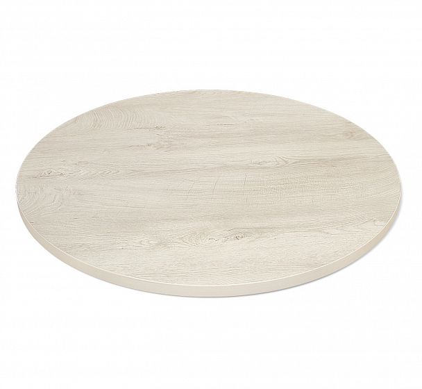 Стол Sheffilton SHT-TU43/TT 80 ЛДСП черный муар/дуб беленый - Вид 3