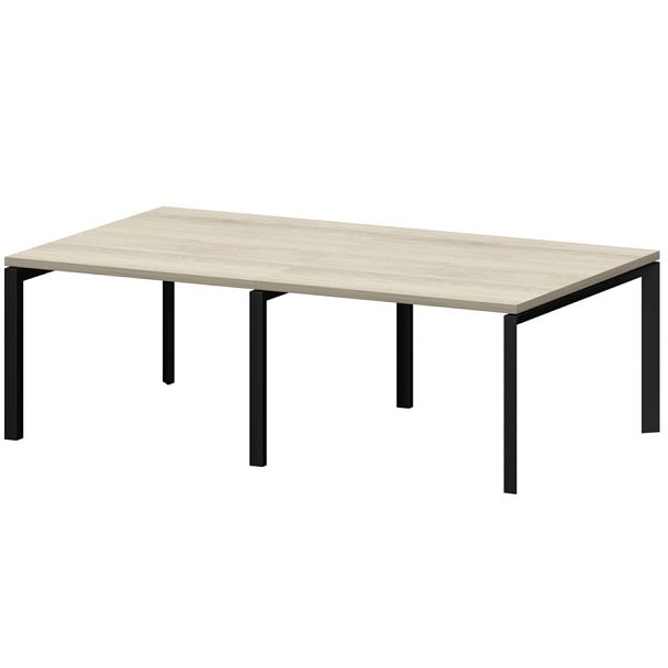 Стол переговорный на металлокаркасе КТМ-24.14.38 Кронберг 2400x1400x750 Акцент - Вид 1