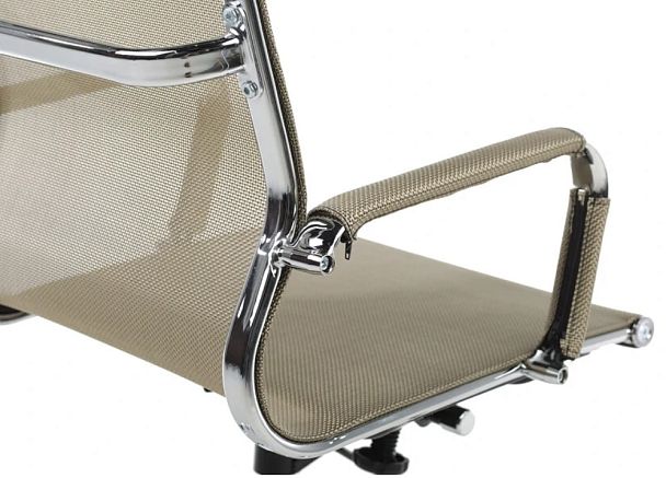 Кресло офисное / Хельмут LB / бронзовая сетка / хром - Вид 9