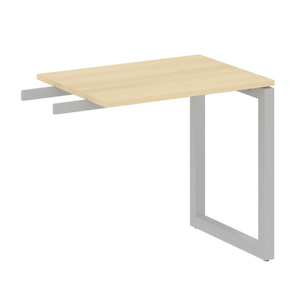 Metal System Quattro Приставной элемент на О-образном м/к 50БО.ПР-2 Акация/Серый металл 800*600*750 - Вид 1