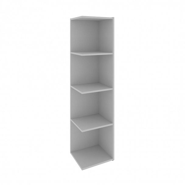 Модуль приставной 4 ячейки "Locker plus" LK.PM-4 серый - Вид 1