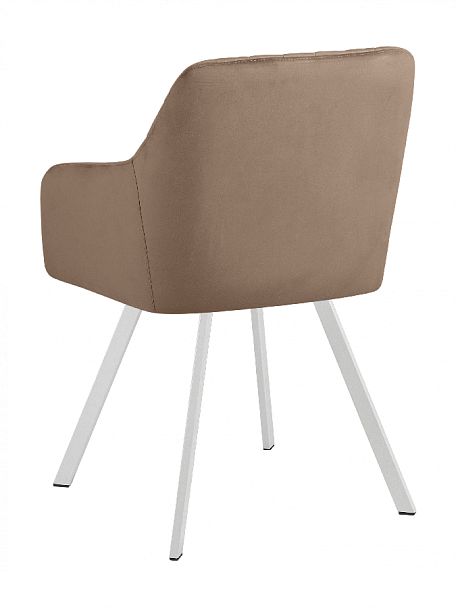 Комплект кресел поворотных Барли, Confetti latte/белый, 2 шт. - Вид 6