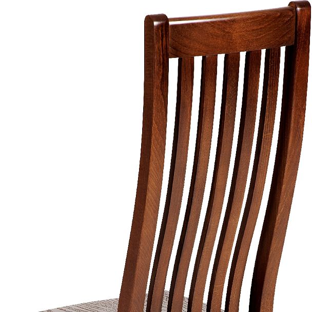 Комплект деревянных стульев с жестким сиденьем Альбен Античный орех, 3 шт. - Вид 10