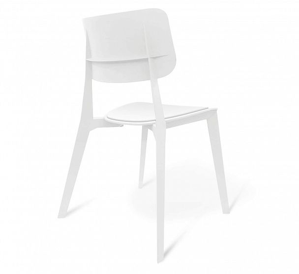 Стул Sheffilton SHT-S110-P белый/белый, стопируемый - Вид 4