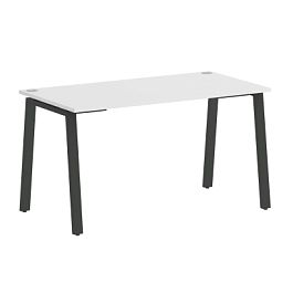 Home Office Стол письменный VR.SP-3-138.A Белый бриллиант/Антрацит металл 1380*720*750 - Фото предпросмотра